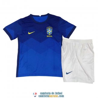 Camiseta Brasil Ninos Segunda Equipacion 2020/2021