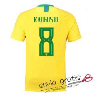 Camiseta Brasil Primera Equipacion 8#R.AUGUSTO 2018