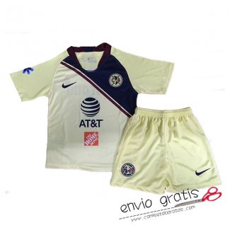 Camiseta Club America Nino Primera Equipacion 2018-2019