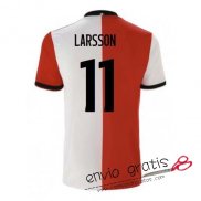 Camiseta Feyenoord Primera Equipacion 11#LARSSON 2018-2019