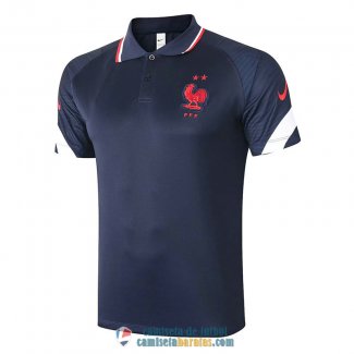 Camiseta Francia Polo Navy 2020/2021