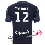 Camiseta Leeds United Segunda Equipacion 12#DE BOCK 2018-2019 Camiseta Leeds United Segunda Equipacion 12#DE BOCK 2018-2019