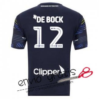 Camiseta Leeds United Segunda Equipacion 12#DE BOCK 2018-2019