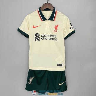 Camiseta Liverpool Ninos Segunda Equipacion 2021/2022