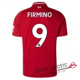 Camiseta Liverpool Primera Equipacion 9#FIRMINO 2018-2019
