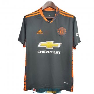 Camiseta Manchester United Portero Black 2020/2021