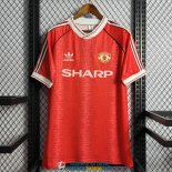 Camiseta Manchester United Retro Primera Equipacion 1990/1992