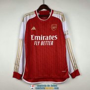 Camiseta Manga Larga Arsenal Primera Equipacion 2023/2024