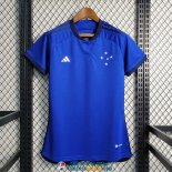 Camiseta Mujer Cruzeiro Primera Equipacion 2023/2024