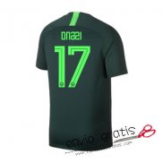 Camiseta Nigeria Segunda Equipacion 17#ONAZI 2018