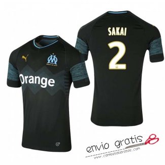 Camiseta Olympique Marseille Segunda Equipacion 2#SAKAI 2018-2019