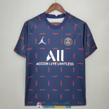 Camiseta PSG Training Blue II 2021/2022 Camiseta PSG Training Blue II 2021/2022