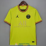 Camiseta PSG x JORDAN Special Edition Green 2021/2022 Camiseta PSG x JORDAN Special Edition Green 2021/2022