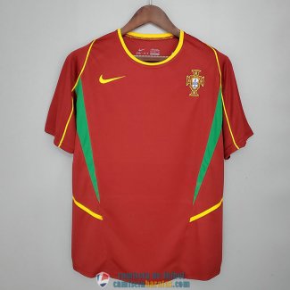 Camiseta Portugal Retro Primera Equipacion 2002/2003