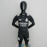 Camiseta Real Madrid Ninos Y3 Edition Black 2022/2023