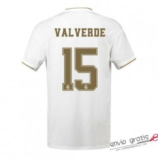Camiseta Real Madrid Primera Equipacion 15#VALVERDE 2019-2020