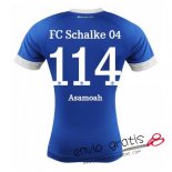 Camiseta Schalke 04 Primera Equipacion 114#Asamoah 2018-2019