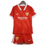 Camiseta Sevilla Ninos Segunda Equipacion 2020/2021