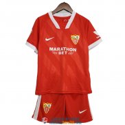 Camiseta Sevilla Ninos Segunda Equipacion 2020/2021