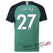 Camiseta Tottenham Hotspur Tercera Equipacion 27#LUCAS 2018-2019