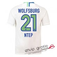 Camiseta VfL Wolfsburg Segunda Equipacion 21#NTEP 2018-2019