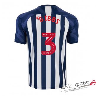 Camiseta West Bromwich Primera Equipacion 3#GIBBS 2019-2020