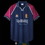 Camiseta West Ham United x Iron Maiden Retro Blue 1999/2001