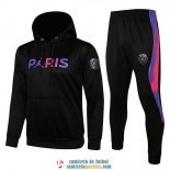 PSG x Jordan Sudadera Capucha Black II+ Pantalon Black 2021/2022 PSG x Jordan Sudadera Capucha Black II+ Pantalon Black 2021/2022