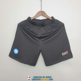 Pantalon Corto Napoli Black 2021/2022