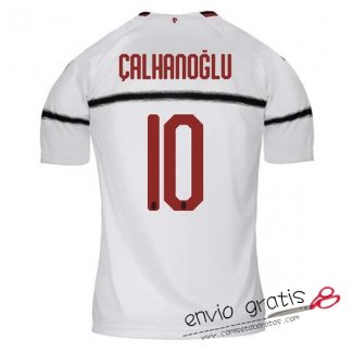 Camiseta AC Milan Segunda Equipacion 10#CALHANOGLU 2018-2019