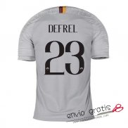 Camiseta AS Roma Segunda Equipacion 23#DEFREL 2018-2019