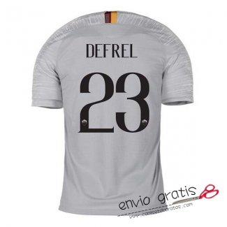 Camiseta AS Roma Segunda Equipacion 23#DEFREL 2018-2019