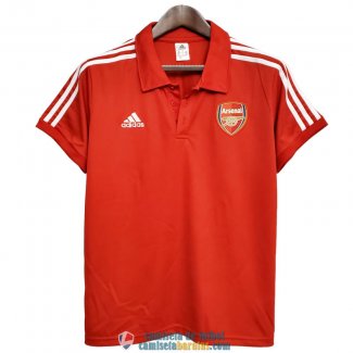 Camiseta Arsenal Polo Red 2020/2021