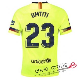 Camiseta Barcelona Segunda Equipacion 23#UMTITI 2018-2019