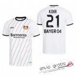 Camiseta Bayer Leverkusen Segunda Equipacion 21#KOHR 2018-2019