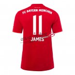 Camiseta Bayern Munich Primera Equipacion 11 JAMES 2019-2020