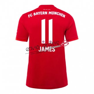 Camiseta Bayern Munich Primera Equipacion 11 JAMES 2019-2020