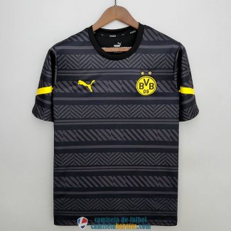 Camiseta Borussia Dortmund Pre Match Training Black I 2022/2023