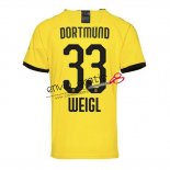 Camiseta Borussia Dortmund Primera Equipacion 33 WEIGL 2019-2020
