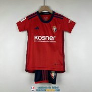 Camiseta CA Osasuna Ninos Primera Equipacion 2023/2024