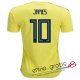 Camiseta Colombia Primera Equipacion 10#JAMES 2018