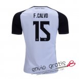 Camiseta Costa Rica Segunda Equipacion 15#F.CALVO 2018