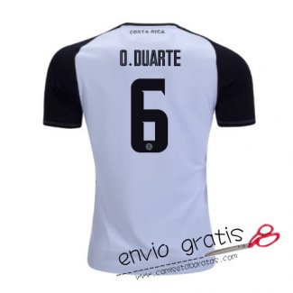 Camiseta Costa Rica Segunda Equipacion 6#O.DUARTE 2018