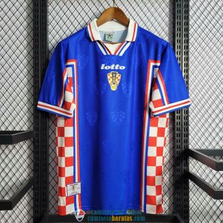 Camiseta Croacia Retro Segunda Equipacion 1998 1999