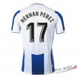 Camiseta Espanyol Primera Equipacion 17#HERNAN PEREZ 2019-2020