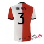 Camiseta Feyenoord Primera Equipacion #VAN BEEK 2018-2019