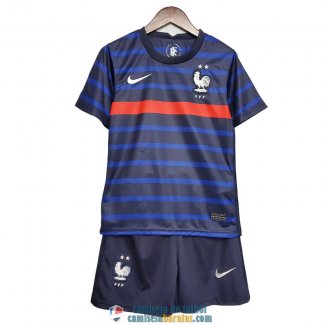 Camiseta Francia Ninos Primera Equipacion EURO 2020