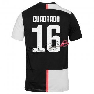 Camiseta Juventus Primera Equipacion 16 CUADRADO 2019-2020