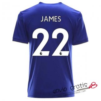 Camiseta Leicester City Primera Equipacion 22#JAMES 2018-2019