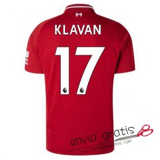 Camiseta Liverpool Primera Equipacion 17#KLAVAN 2018-2019